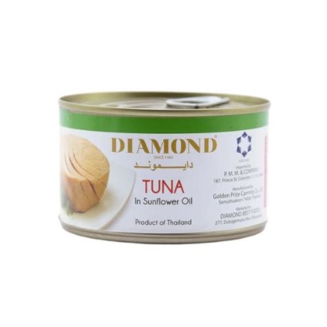 Diamond Tuna Chunk In Sunflower Oil 185G Best Price In Sri Lanka