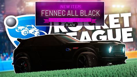 PEGUEI SSL NO X1 O NOVO FENNEC ALL BLACK DO ROCKET LEAGUE