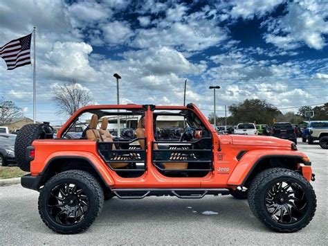 2020 Jeep Wrangler Lifted Turbo Sahara Hardtop NAV Alpine LEATHER for sale