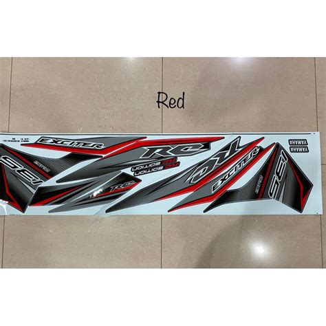 Yamaha Lc135 V2 V3 V4 V5 V6 V7 Body Sticker Exciter Rc 175 Shopee