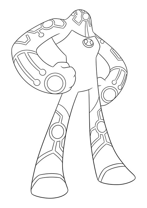 Ben 10 Coloring Pages Free Printable