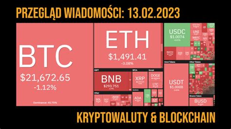 Przegląd wiadomości kryptowaluty i blockchain 13 02 2023