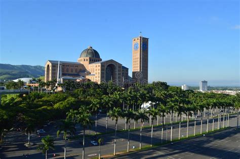 Basilica of the National Shrine of Our Lady of Aparecida Stock Image - Image of lady ...