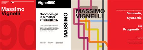 Massimo Vignelli Poster