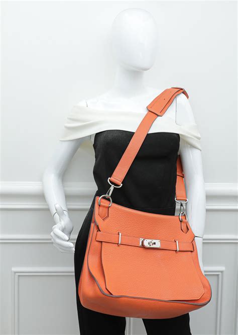 Hermes Orange Jypsiere 34 Bag The Closet