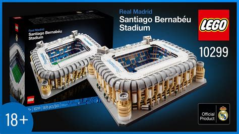 Lego Icons Real Madrid Santiago Bernab U Stadium Pcs