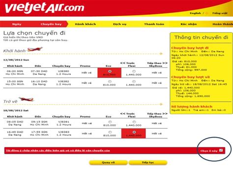 Cách đặt Mua Kiểm Tra Check In đổi Vé Máy Bay Vietjet Air Online