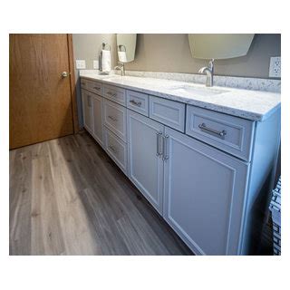 Corian Solid Surface Walk In Shower Primary Bathroom Transitional