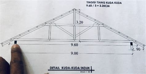 Unduh Menghitung Tinggi Kuda Kuda Atap Menghitung Tinggi Rangka Atap