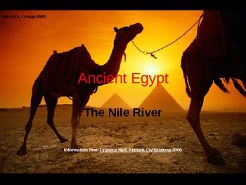 The Nile River By Miss Mari Jo TPT