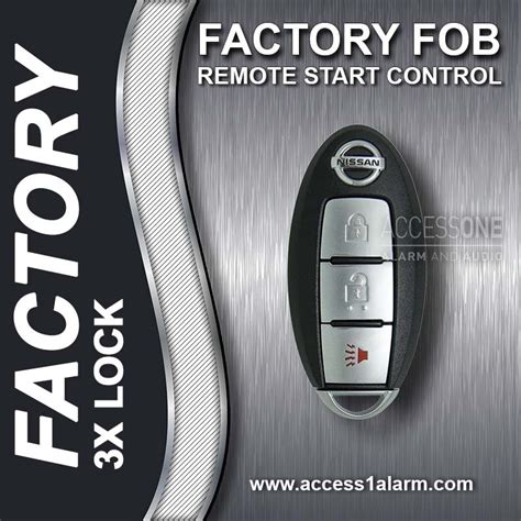 Nissan Rogue Basic Factory Key Fob Remote Start