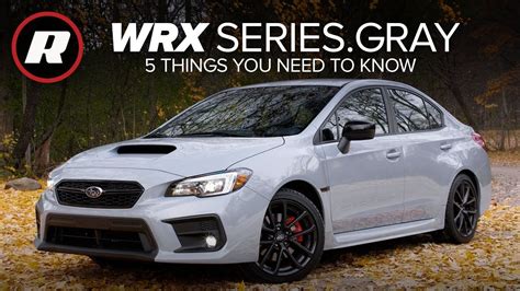 2019 Subaru Wrx Seriesgray 5 Things To Know