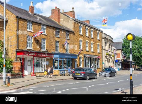 Market Hill, Rothwell, Northamptonshire, England, United Kingdom Stock ...