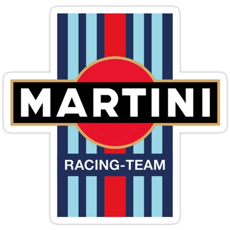 Martini Racing Team Stickers By Jrldesign Redbubble