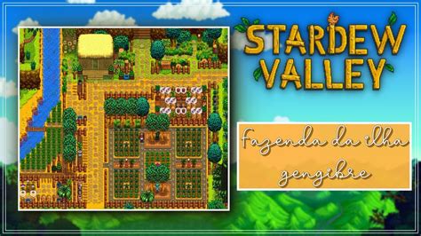 Stardew Valley Decoração da fazenda na Ilha Gengibre Speed Build