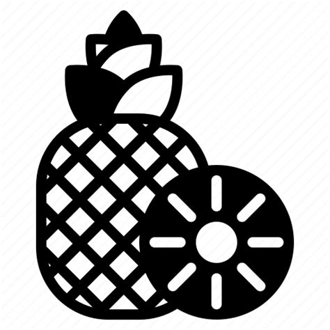 Pineapple Fruit Fresh Food Ananas Tropical Healthy Icon Download On Iconfinder