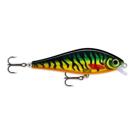 Rapala Super Shadow Rap Hot Tiger Pike Wobbler Hot Tiger Pike