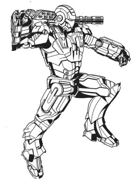 Iron Man Coloring Pages Clip Art Library