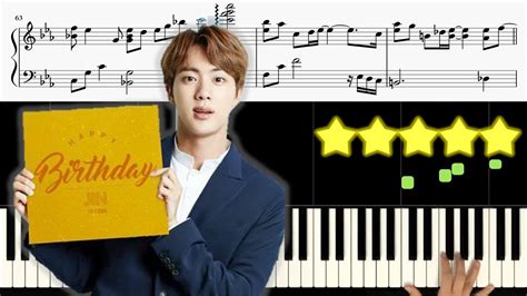 Bts Jin 방탄소년단 진 Abyss 《piano Tutorial》 ★★★★★ Youtube