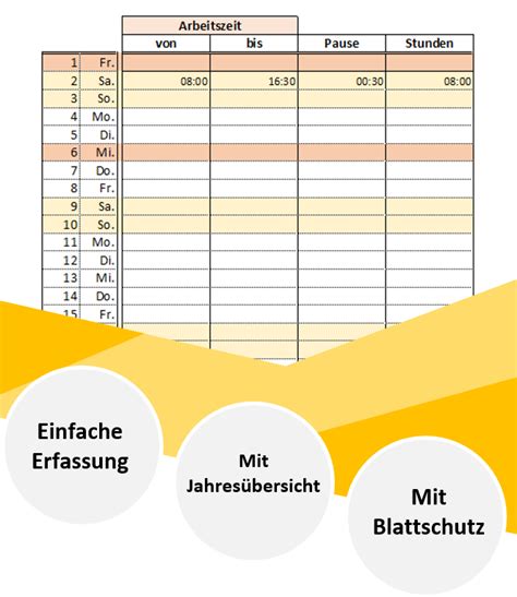 Arbeitszeiten Mit Excel Berechnen Office Lernen