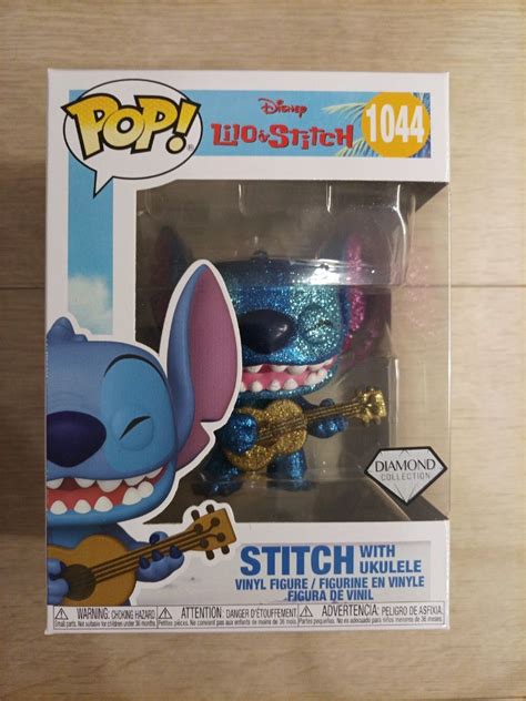 Funko Pop Disney Lilo And Stitch Stitch With Ukulele Diamond