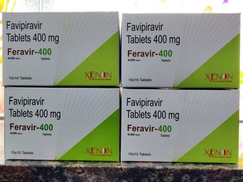 Feravir Favipiravir 400 Mg Tablets At Rs 1500 Stripe Favivir Tablet