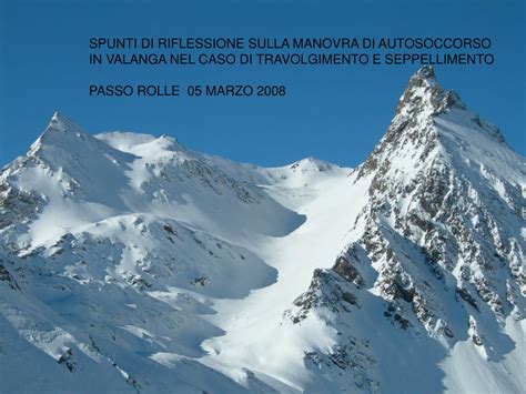 Ppt Spunti Di Riflessione Sulla Manovra Di Autosoccorso Powerpoint