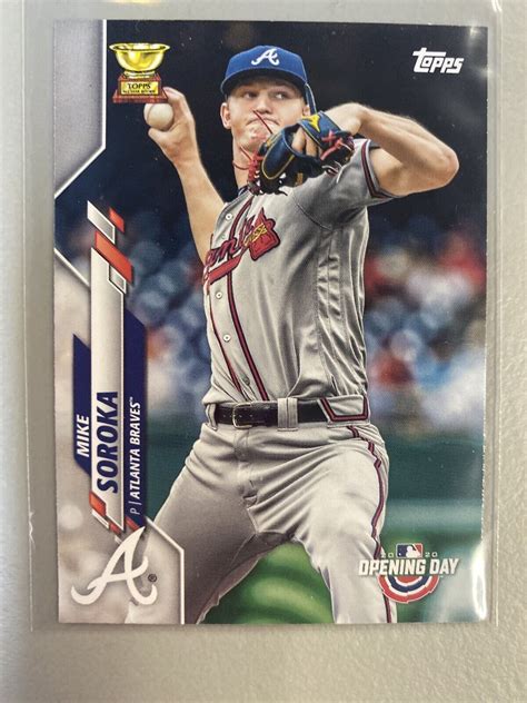 Topps Opening Day All Star Rookie Cup Mike Soroka Atlanta