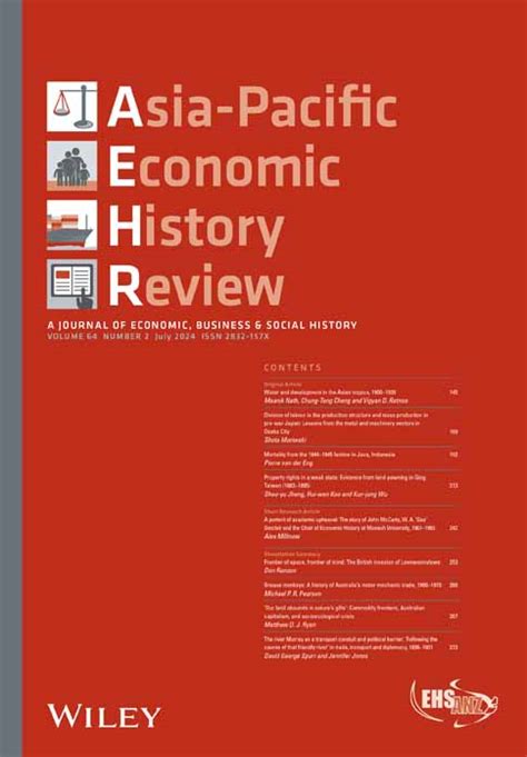 Asia Pacific Economic History Review Wiley Online Library