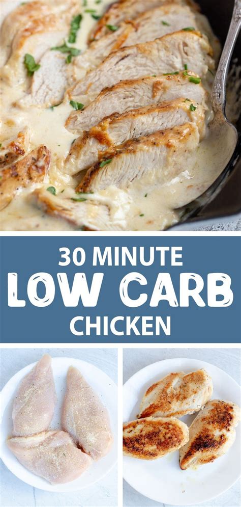 30 Minute Low Carb Chicken Low Carb Chicken Great Chicken Recipes