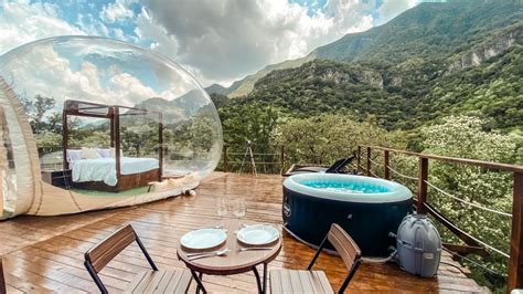 Hideout El Hotel Burbuja Con Jacuzzi Y Vista A Las Monta As Que Debes