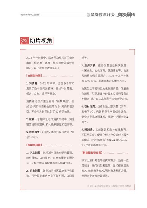 吴晓波频道：新中产白皮书消费篇（附下载地址） 幸福的耗子 幸福的耗子