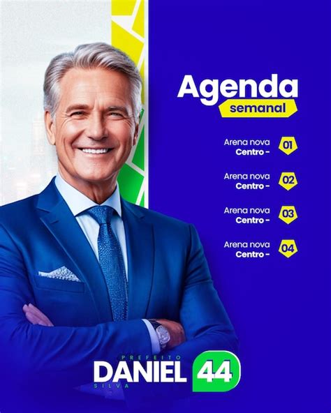 Premium PSD Campanha Eleitoral Election Campaign Flyer Poltica