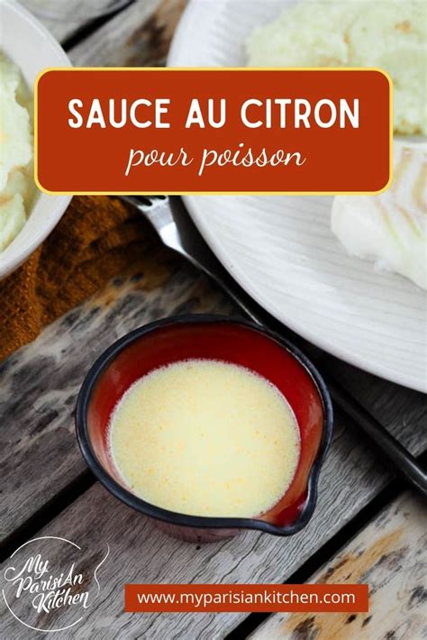 Sauce Au Citron Pour Poisson La Meilleure Recette Maison