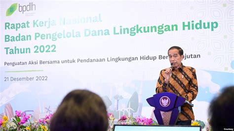 Jokowi Minta Bpdlh Prioritaskan Masalah Sampah Dan Bakau Suaraindo Id