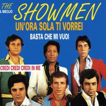 Letra De The Showmen Un Ora Sola Ti Vorrei Musixmatch