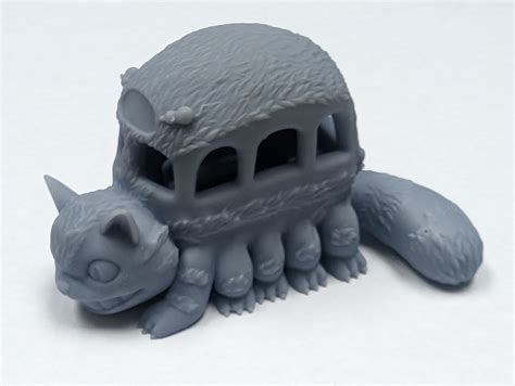 3D printable Catbus(My Neighbor Totoro) • made with Elegoo Mars 3・Cults