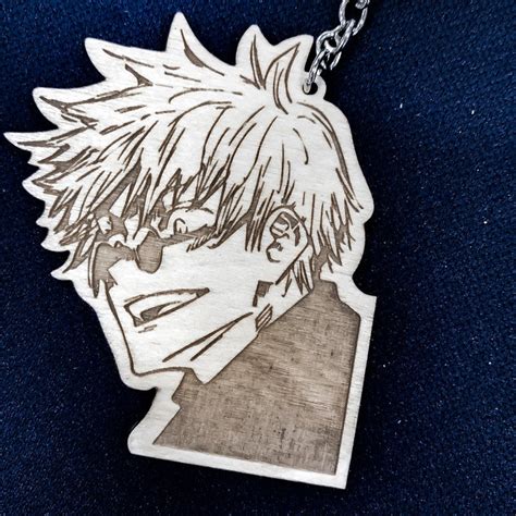 Keychain Key Ring Jujutsu Kaisen Anime Fushiguro Toji Gojo Etsy