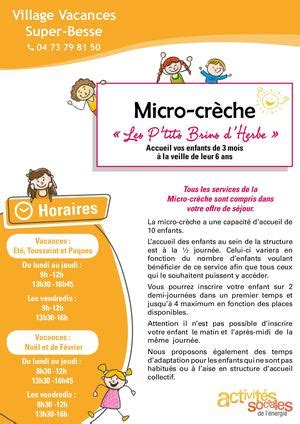 Calaméo Micro Crèche Super Besse