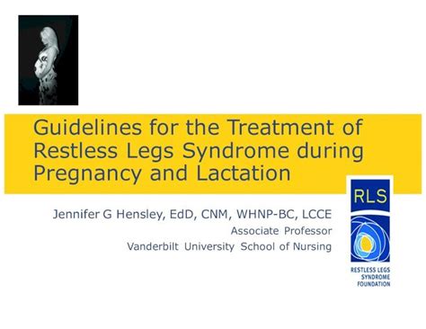 Pdf Guidelines For The Treatment Of Restless Legs Syndrome