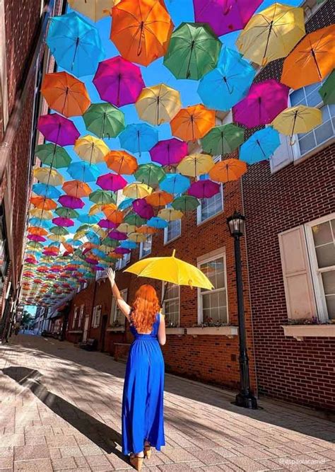 Umbrella Sky Project Elmhurst 23 Impactplan Art Productions