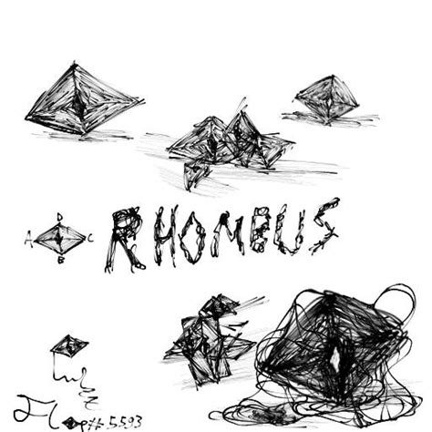 Rhombus Sketch By Wuznotlulzz On Deviantart