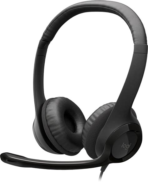 Amazon Logitech H390 Auriculares con cable para PC portátil