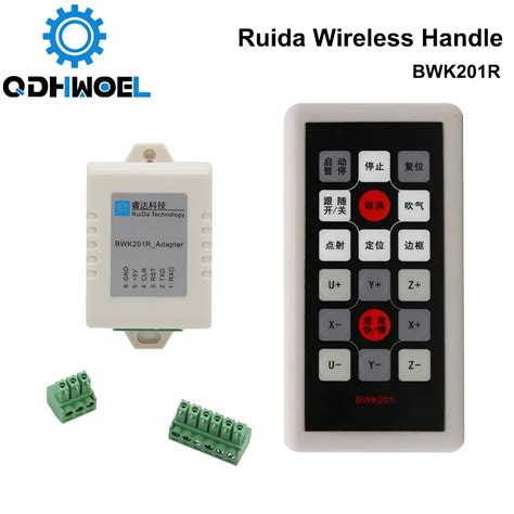 Ruida Wireless Operating Handle Bwk201r For Rdc6442g Rdc6442s Co2 Laser