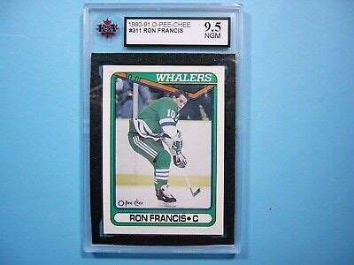 O Pee Chee Nhl Hockey Card Ron Francis Ksa Ngm Sharp