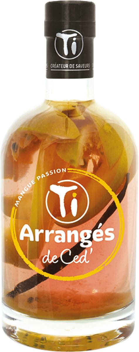 Ti Arrangés de Ced Mangue Passion 3270cl Alcools Punchs Rhums