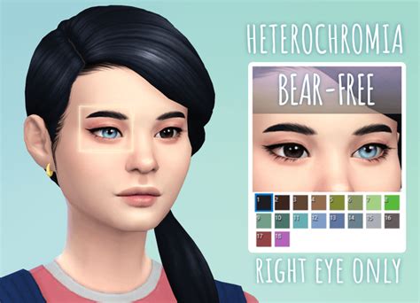 My First Heterochromia Eye Set R Sims4