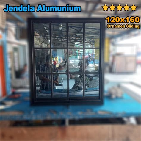 Jual Jendela Ornamen X Kaca Mati Jendela Alumunium Kusen