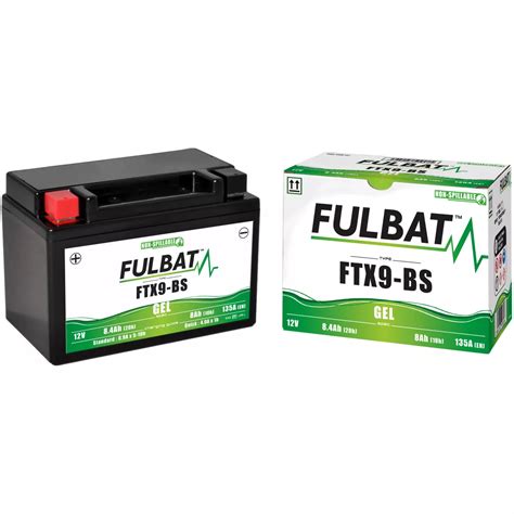 BATTERIE MOTO FULBAT GEL FTX9 BS YTX9 BS 12V 8 4AH 135A Batteries