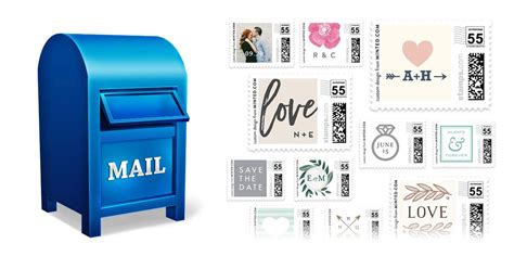 Two Ounce (2 oz.) Stamps for Wedding Invitations | Wedding Stamps